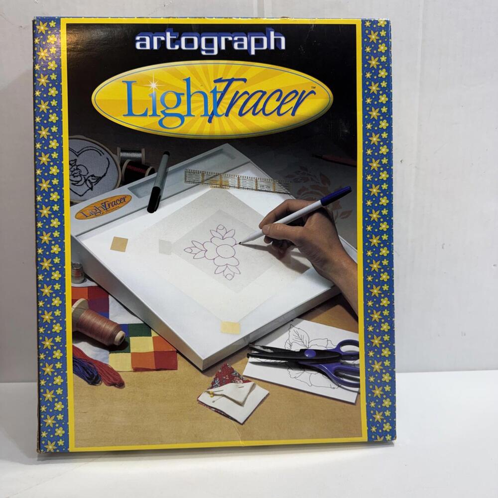Artograph‎ LightTracer Light Box Tracing Table 10x12” Illuminated Drawing Board